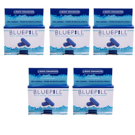 The Blue Pill for Men 5 Pack Combo Image