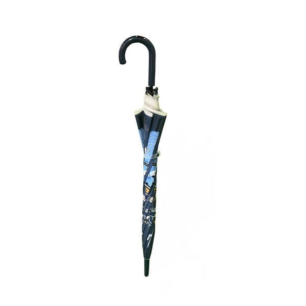 Llama Design Waterproof &amp; Windproof Umbrella - Navy Blue