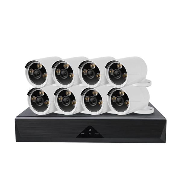 Wireless Wi-Fi CCTV Security Camera System 8 Channel Kit