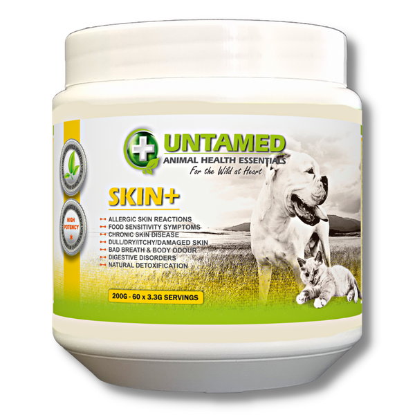 Untamed Skin+ (Cat &amp; Dog Skin Allergies, Inflamed Skin, Dull &amp; Dry Coat)