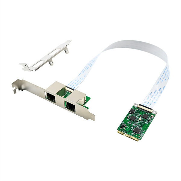 Minipcie Dual Rj45 Port 2.5G Gigabit Ethernet Network Card