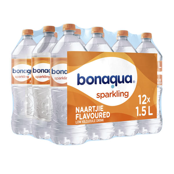 Bonaqua - Naartjie - 12 x 1.5 Litre