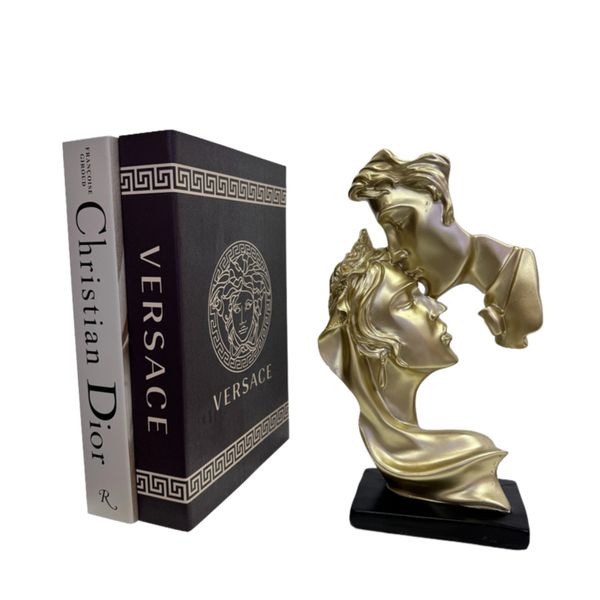 KissingCouple Sculptor Plus 2 Set Christian Dior Decorative Books Box Type