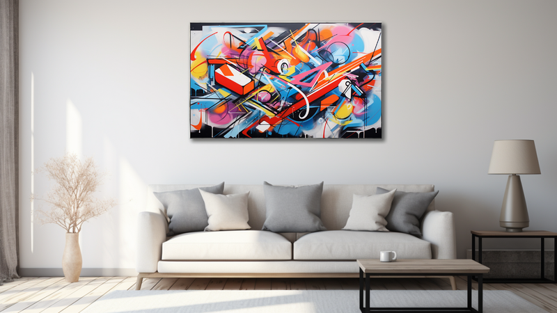 Canvas Wall Art - Street Fusion Abstract - MT0432