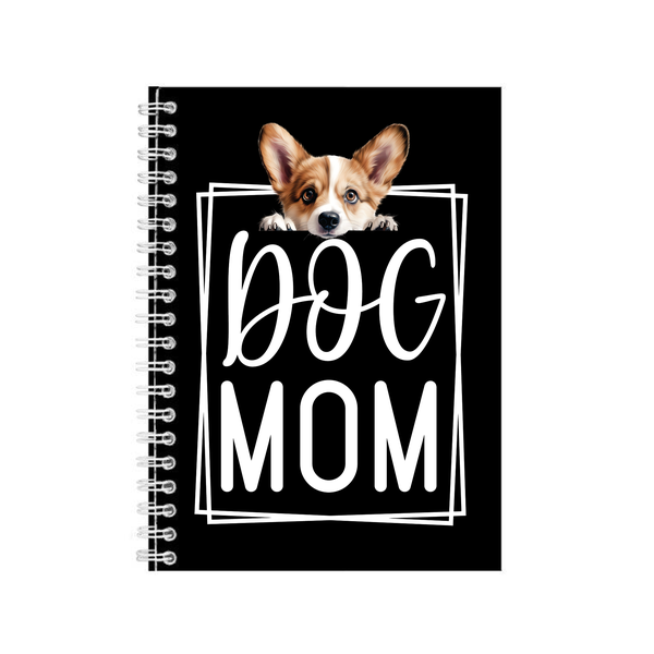 Corgi Breed A5 Blank Notebook for Dog Lovers Funny Graphic Present 007