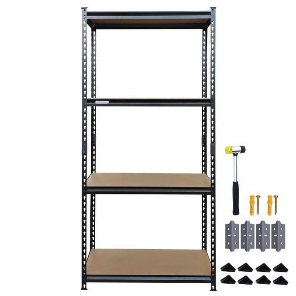 Anchor 4-Tier Industrial Heavy Duty Steel Shelving Unit 1400kg Capacity