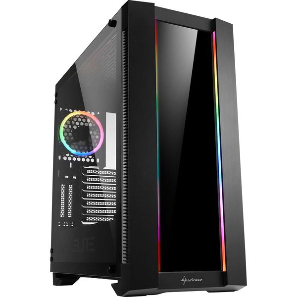 Sharkoon Elite Shark CA200M RGB Extended ATX Tempered Glass