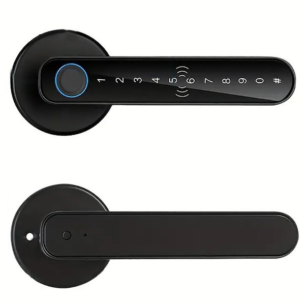 LMA Square Handle App Control Fingerprint Password Keycard Access Smartlock