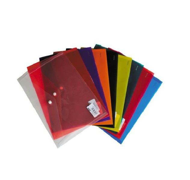 A4 Carry Folders Assorted Colors (pack of 5)