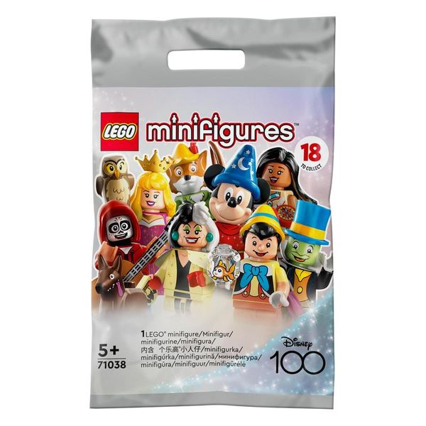 LEGO® Minifigures Disney 100 71038 Limited-Edition Building Toy Set (1 of 18 to Collect)