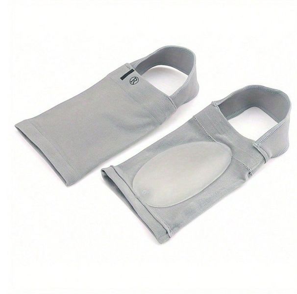 1 Pair - Comfortable Ankle Support Socks - Grey