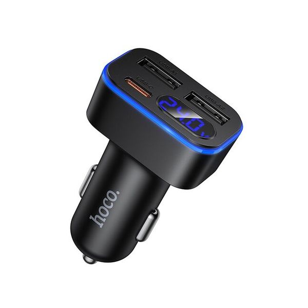 Hoco Z63A Barry 42W(1C2A) digital display car charger