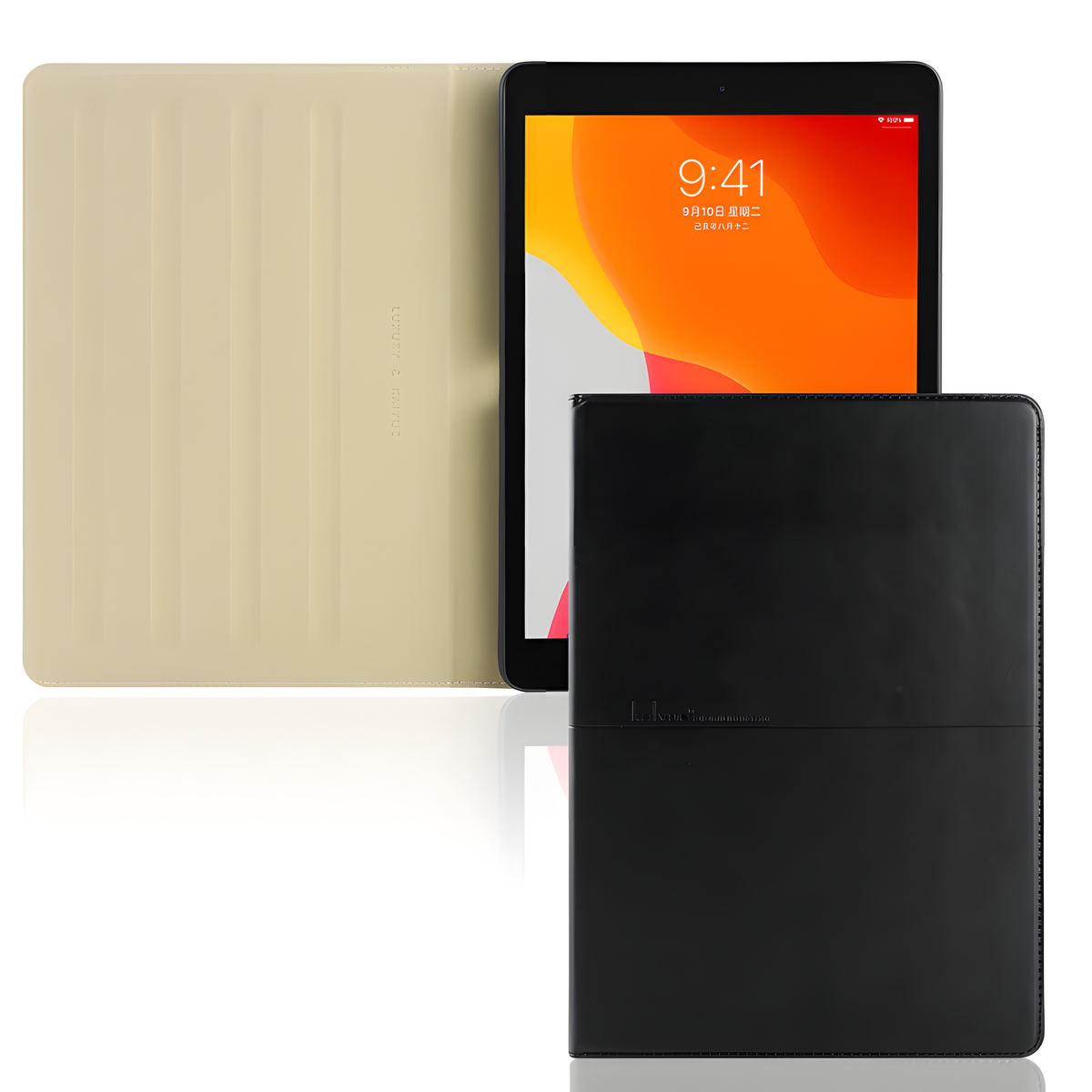 Leather Flip Cover Case compatible with Samsung Galaxy Tab S6 Lite
