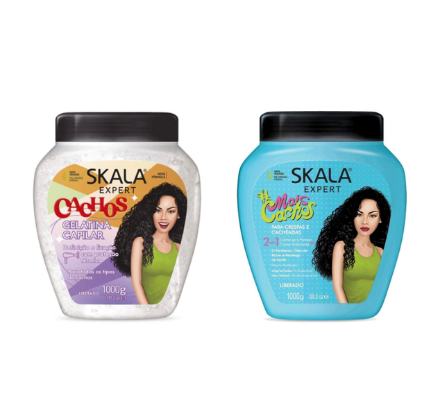 Skala Expert - Cachos Gelatina Capilar &amp; Mais Cachos Twin Pack