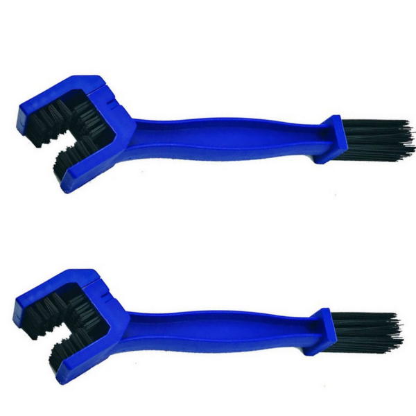 Bicycle/Motorcycle Crank &amp; Chain Cleaning Brush set of 2