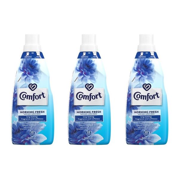 Comfort Concentrated Fabric Conditioner Morning Fresh - (2 x 800ml)