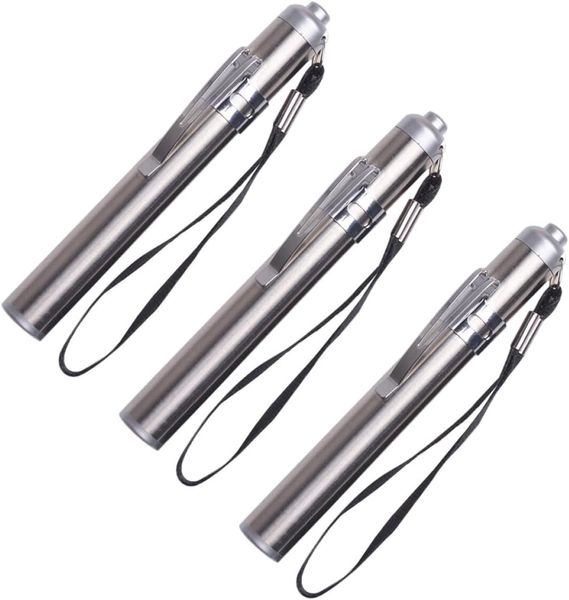 3pcs Ultra Bright LED Mini Flashlight Set Waterproof Portable Torch