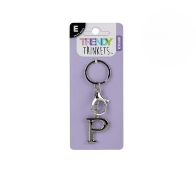 Signature P Metal Keychain - Alpha Collection