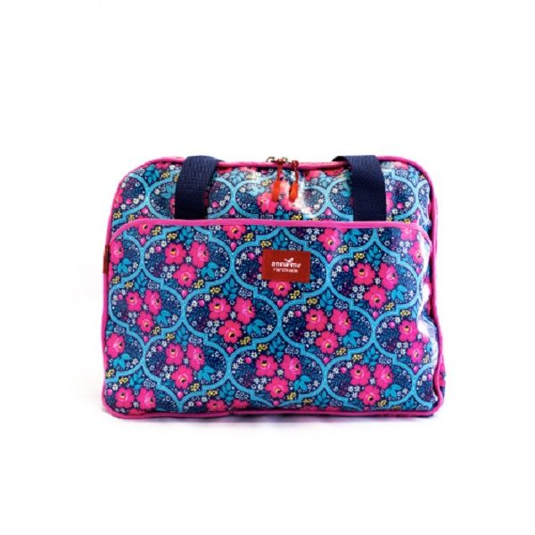 Anna Me - Flower Tile Laptop Bag 15.6