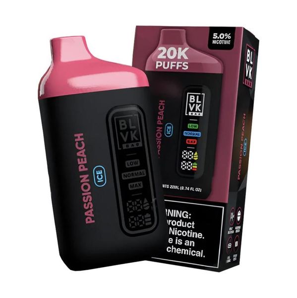 BLVK 20000 Puffs Disposable (Pack of 10) - Passion Peach