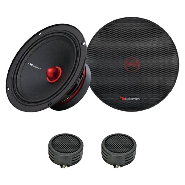 Nakamichi NSM6528 6.5" 350 Watts Midrange Speakers &amp; Evo Tweeters