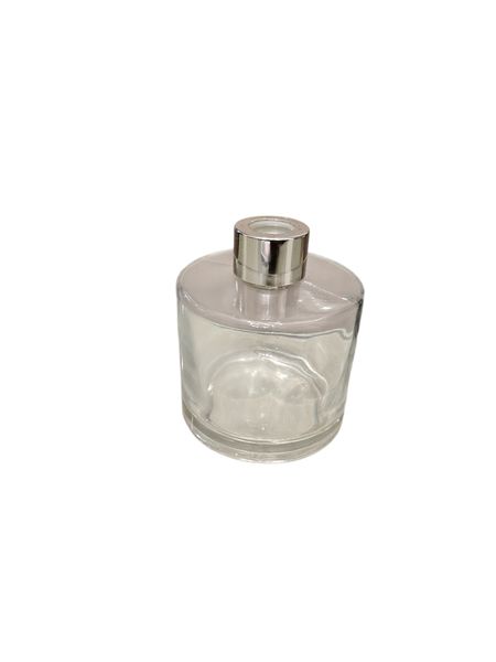 Empty Transparent 0.2 L Round Reed Diffuser Bottle