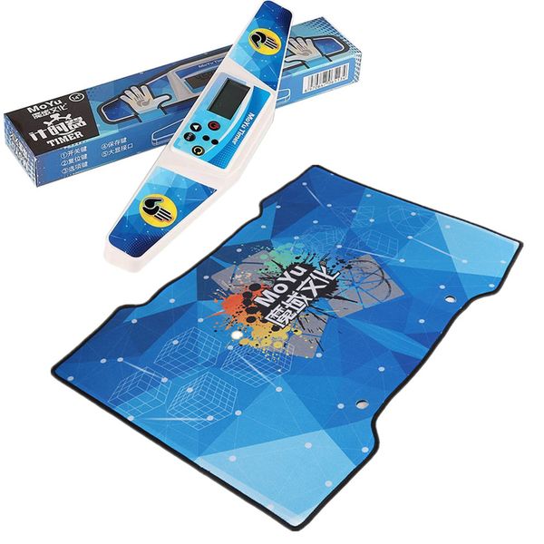 Moyu Magic Cube Mat for Cubing &amp; Stacking- Speed Cube Mat &amp; SpeedCube Timer