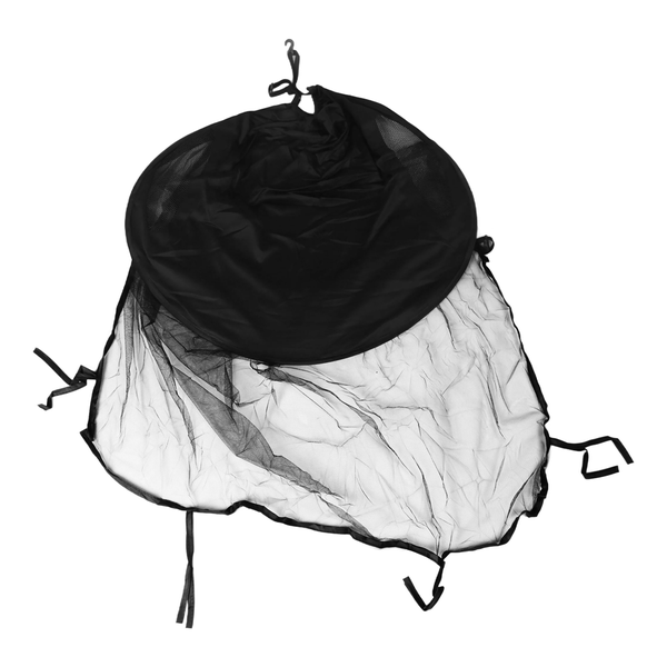 Carriage Sun Shade Canopy Cover for Pushchair Cap Sun Hood Black