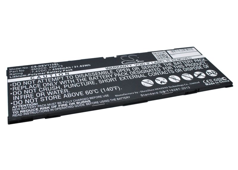 DELL Venue 11 Pro 5130; Venue 11 Pro 7139 replacement battery s