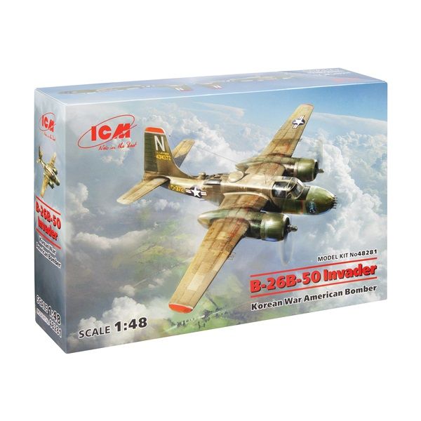 ICM48281 1/48 B-26B-50 Invader Plastic Kit