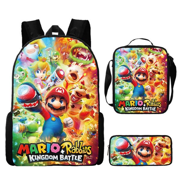 Lunch Box &amp; Pencil Case Mario image