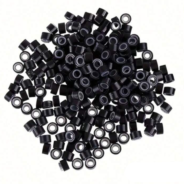 With Love 200 x Silicon Lined Micro Rings