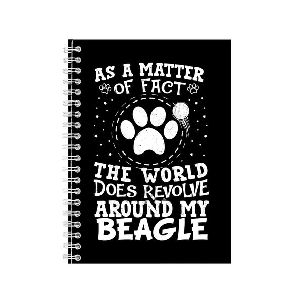 Beagle Notebook Dog Gift Idea Writing Book Notepad Pad 23