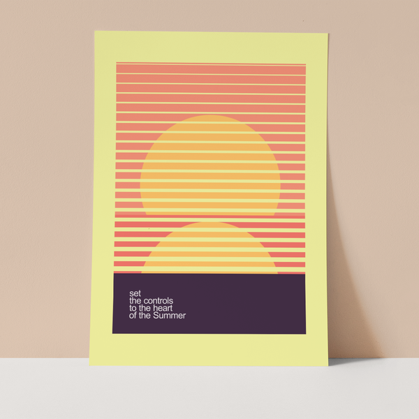 Heat of Summer Wall Print