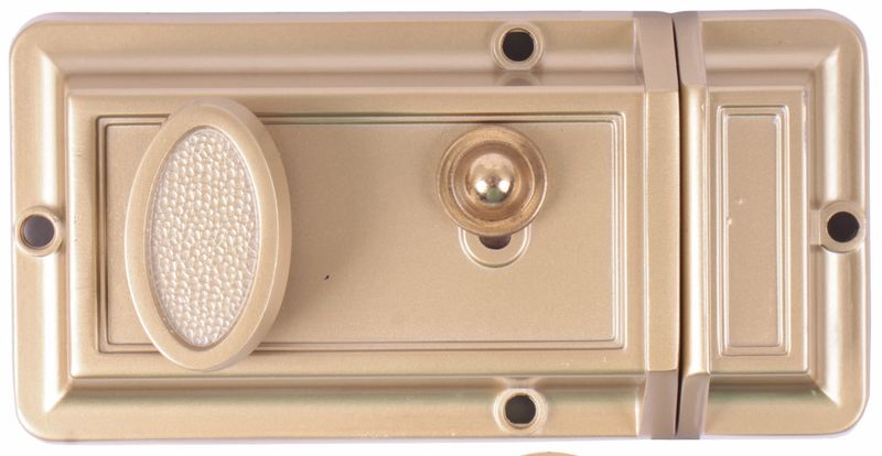 Hoteche Door Lock/Rim Lock Set - 60mm Yale Style Latch