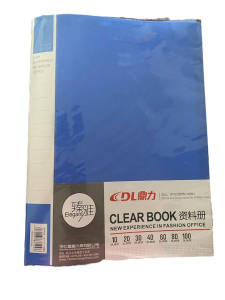 A4 30 Pages-Clear Book-Document Organizer