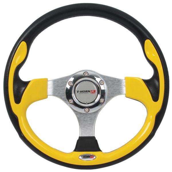 T-Horn R Polyurethane Steering Wheel - 320mm Diameter (Red)