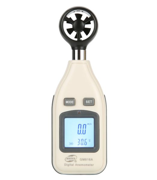 Benetech - Digital Anemometer - Wind Speed &amp; Temperature - Model No: GM816A