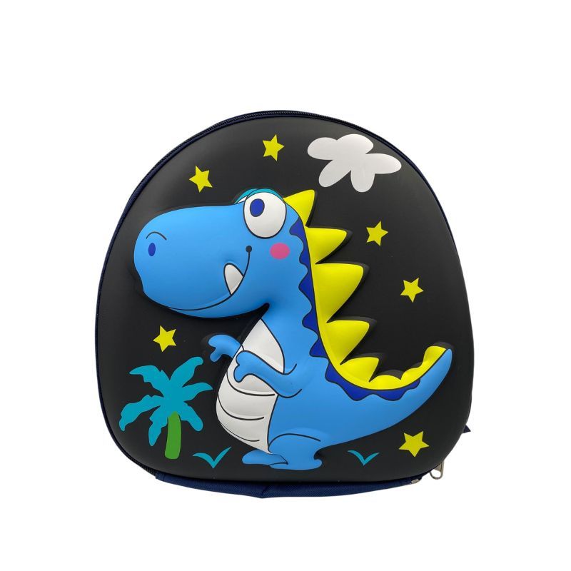 3D Dinosaur Backpack - Kids Cartoon School Bag