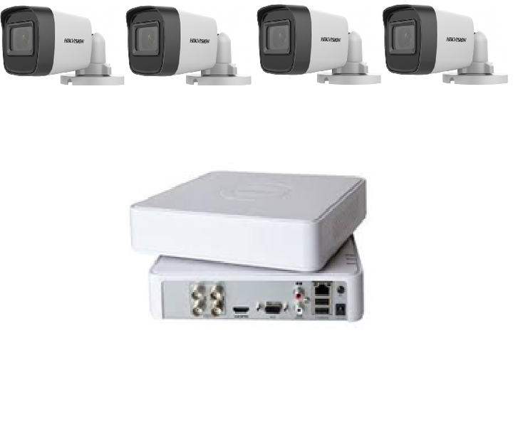 Hikvision | 4CH DVR + 4x Bullet Cameras | SBR Bundle