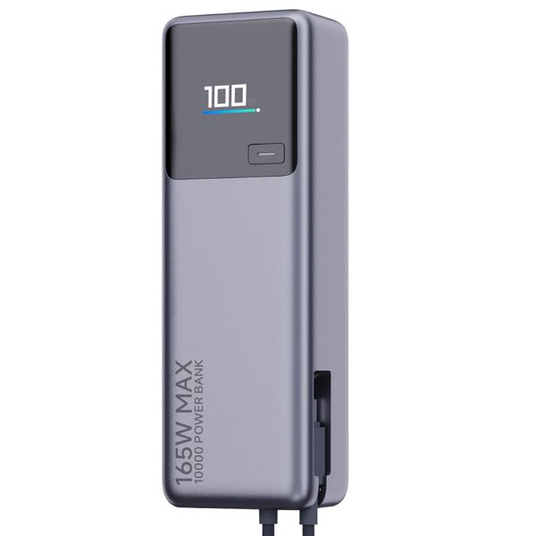 Xiaomi 165W Power Bank 10000mAh (Integrated Cable) - Silver