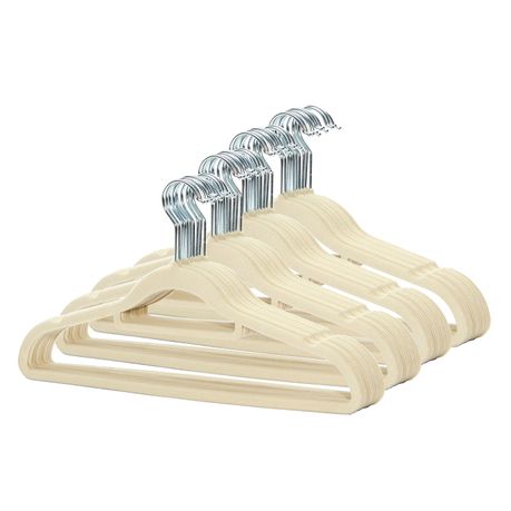 at Home 50-Pack Pink Velvet Suit Hangers