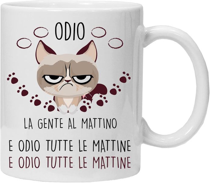 Odio-Father's Day-Valentines-Mother's Day-Christmas Mug