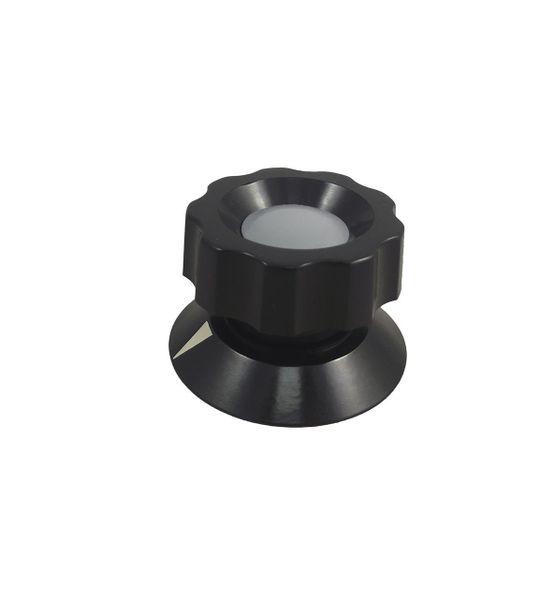 Mentor (474.81) Knob, Round Shaft, 8 mm, Plastic