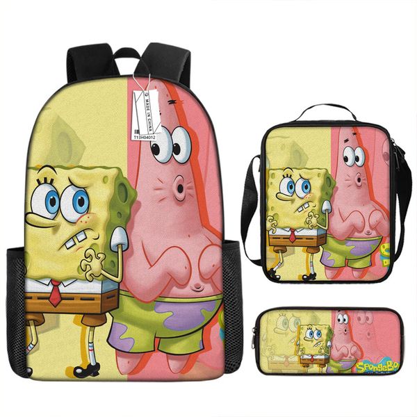 Bag, Lunch Box, Pencil Case Spongebob image