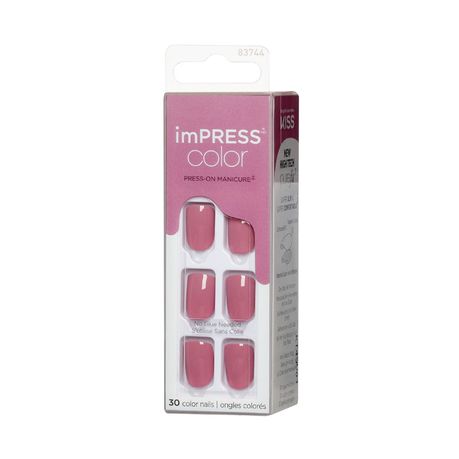 Kiss Impress Nails Colour Petal Pink | Buy Online in South Africa |  