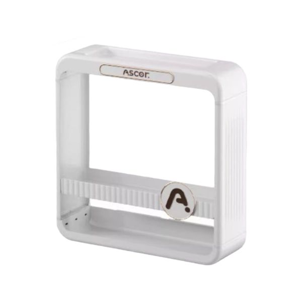 2 Layer Ascor Punch-free Wall Mount Bathroom Kitchen Shelf