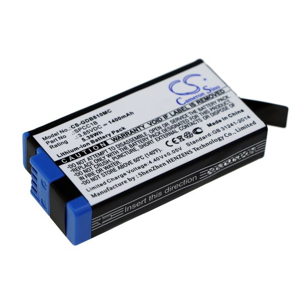GOPRO ACBAT-001 Camera Battery/1400mAh