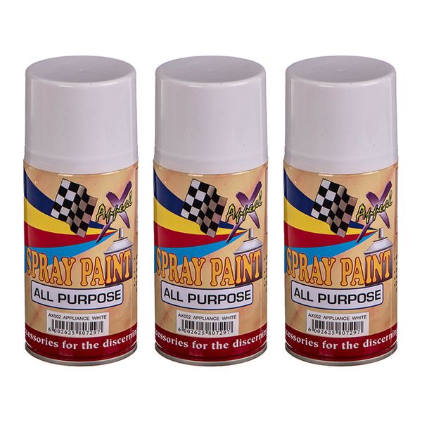 Spray Paint Appliance White (250ml X 3)