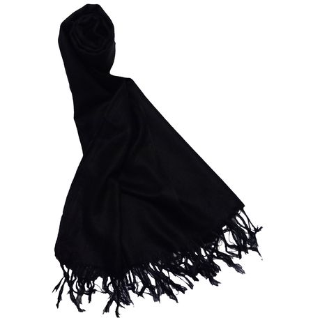 Black store pashmina next